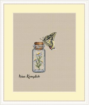 Схема для вышивки "Бабочка"