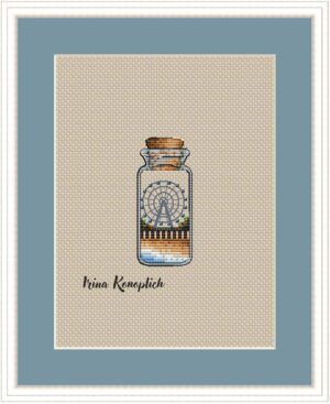 Схема для вышивки "Колесо обозрения"