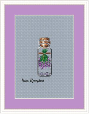 Схема для вышивки "Лаванда"