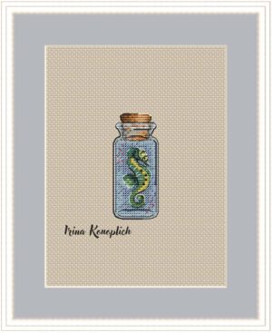 Схема для вышивки "Морской конек"