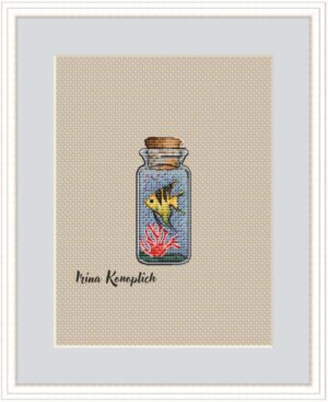 Схема для вышивки "Рыбка"