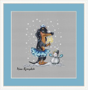 Схема для вышивки "С Новым годом"