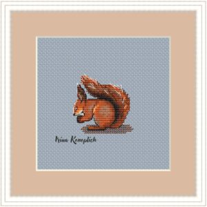 Схема для вышивки "Вавёрка"