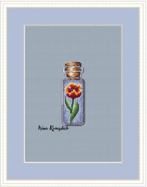 Схема для вышивки "Тюльпан"